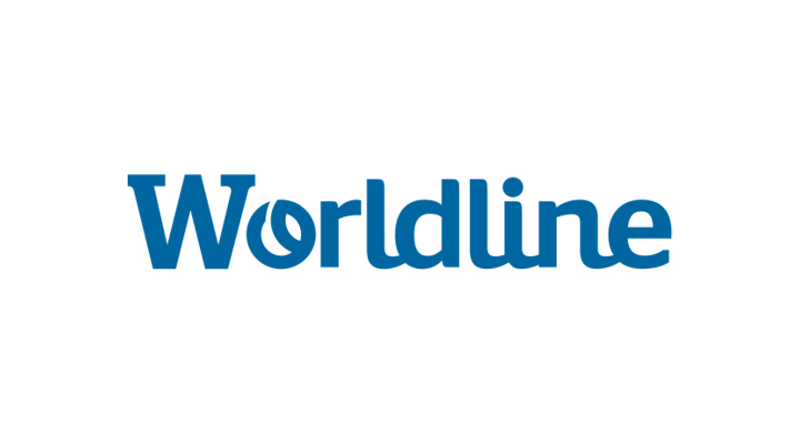 worldline logo in blue with white background