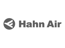 Hahn Air logo in gray